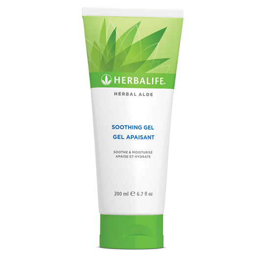 Herbal Aloe Soothing Gel 200 ml fragrance free aloe vera gel bottle