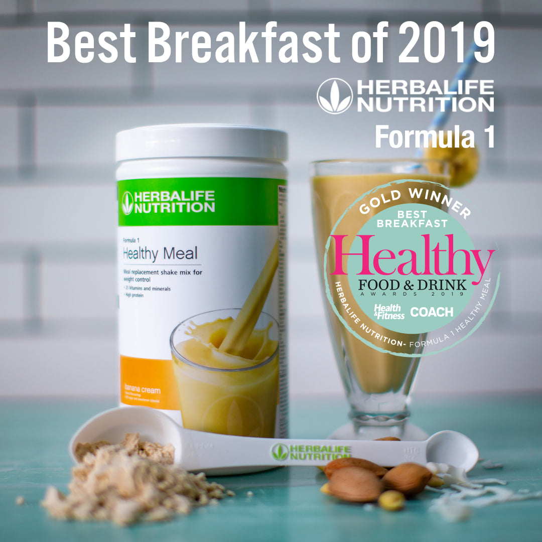 Formula 1 Healthy Meal nutritional shake Banana Cream flavour, 550 g tub