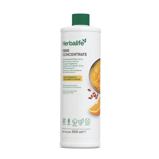 Fibre Concentrate sweet orange and goji berry 500 ml bottle of liquid fibre drink