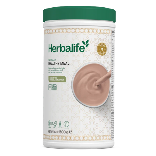 Formula 1 Healthy Meal Dubai Style Chocolate 500 g meal replacement shake tub