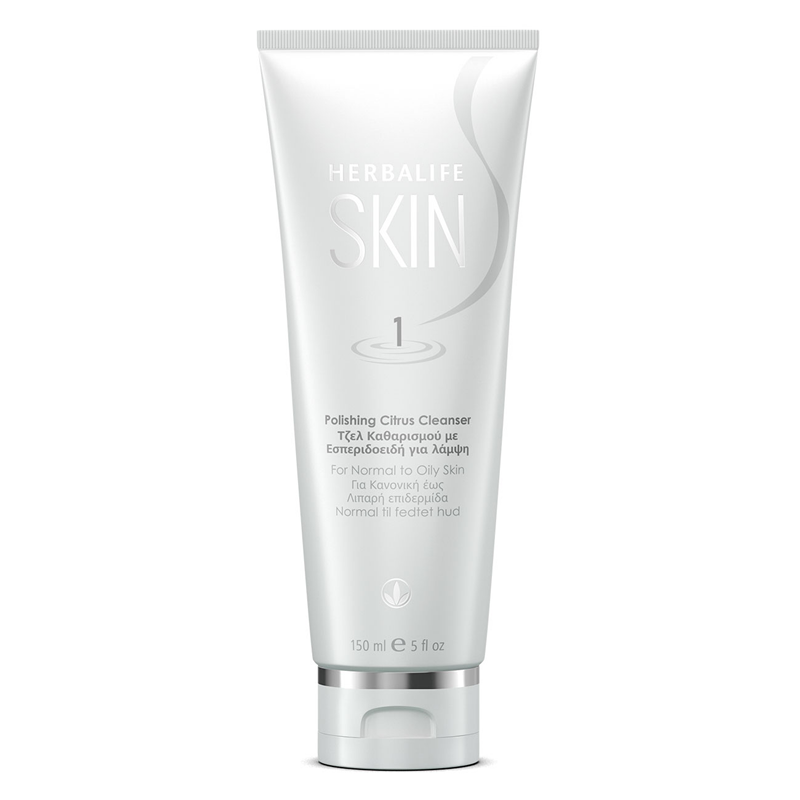 Herbalife SKIN Polishing Citrus Cleanser 150 ml face wash tube