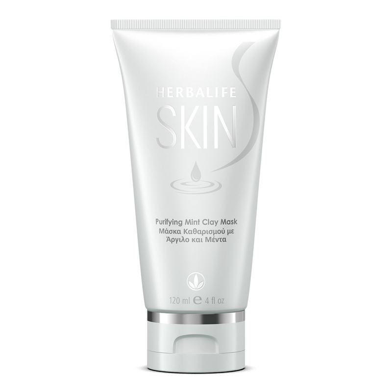 Herbalife SKIN Purifying Mint Clay Mask 120 ml tube of bentonite clay face mask