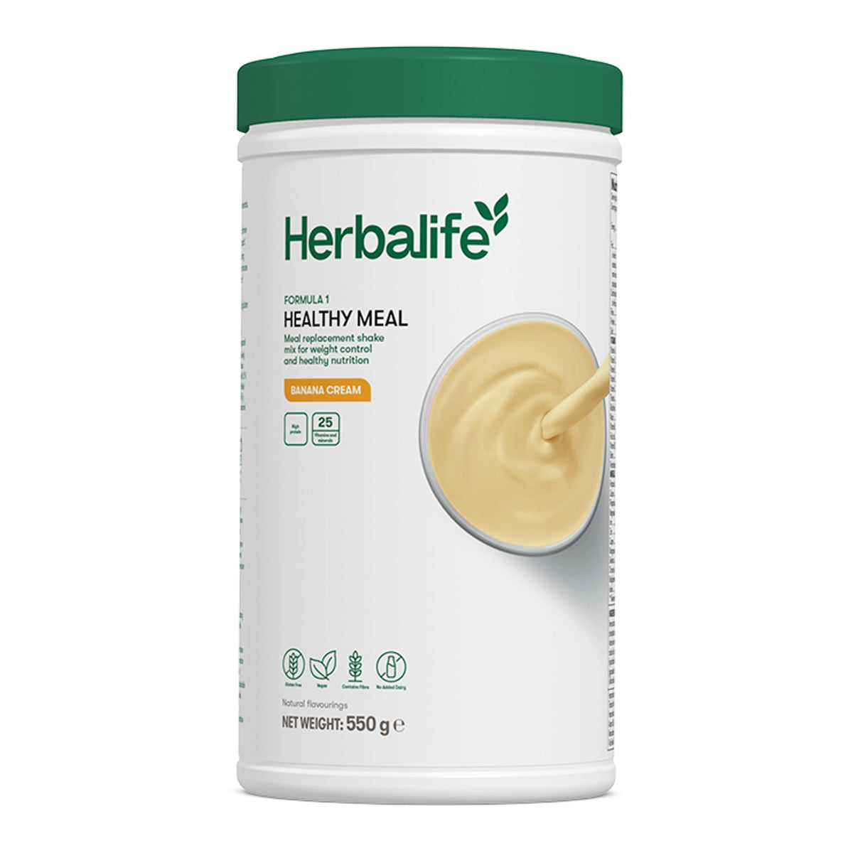 Formula 1 Healthy Meal nutritional shake Cookie Crunch flavour, 550 g tub, Banana Cream