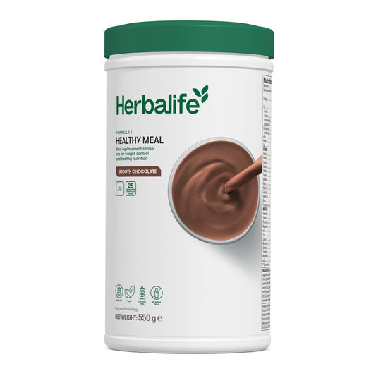 Formula 1 Healthy Meal nutritional shake Smooth Chocolate flavour, 550 g tub, Smooth Chocolate