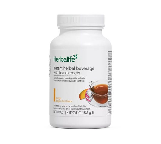 Instant Herbal Beverage mango dragon fruit 102 g tub of instant tea drink powder
