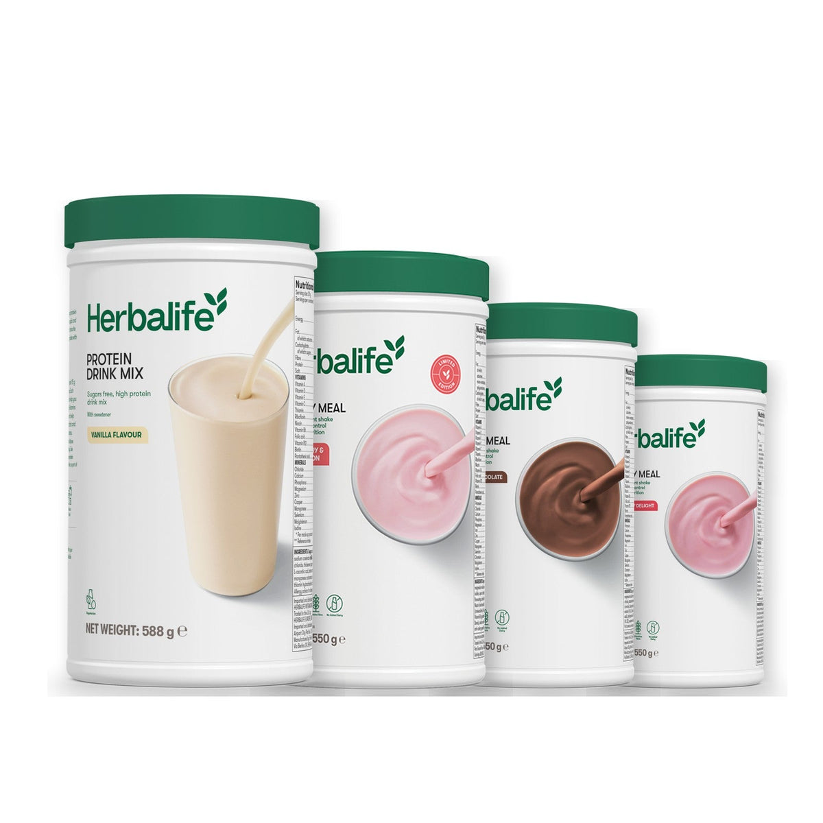 Formula 1 Strawberry Watermelon shake tub with two chosen flavours and Protein Drink Mix vanilla tub, Chocolate / Strawberry
